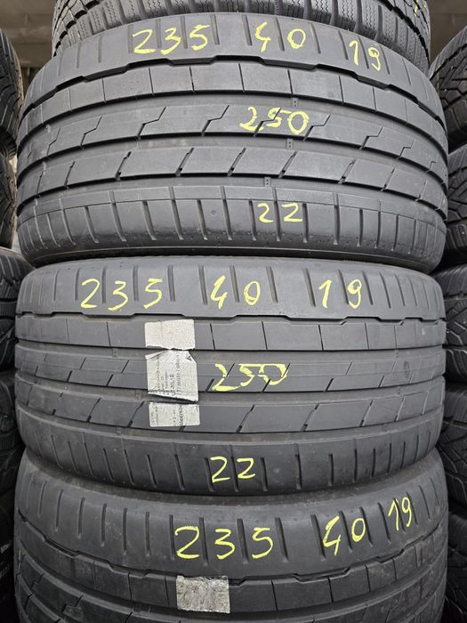 4x 235/40/19 VARA HANKOOK 2022 Stare excelentă