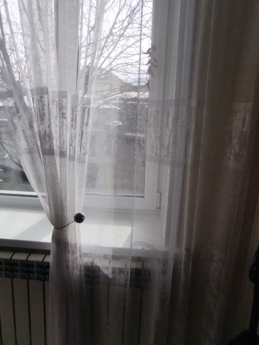 Белоснежная тюль