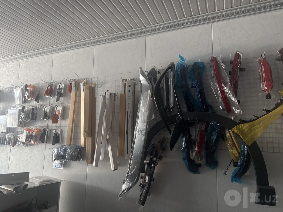 Byd uchun aksessuar, zapchast va boshqa hizmatlar