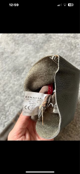 Manusi curte Renania marimea 10,5 din piele naturala