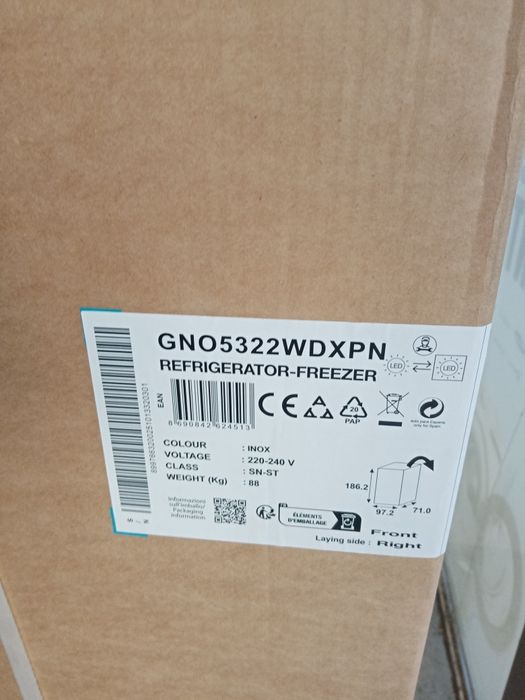 Syde by syde Beko nou în ambalaj