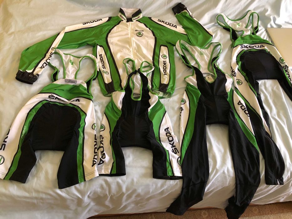 Echipament ciclism Owayo Skoda branded profesional Germany