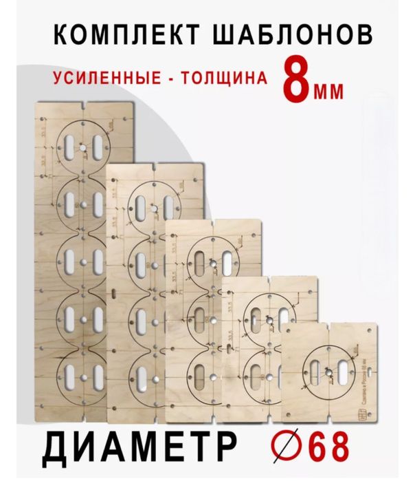 Шаблон для подрозетников