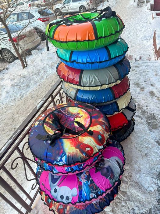 Тюбинг (круг) ватрушка надувной для катания доставка