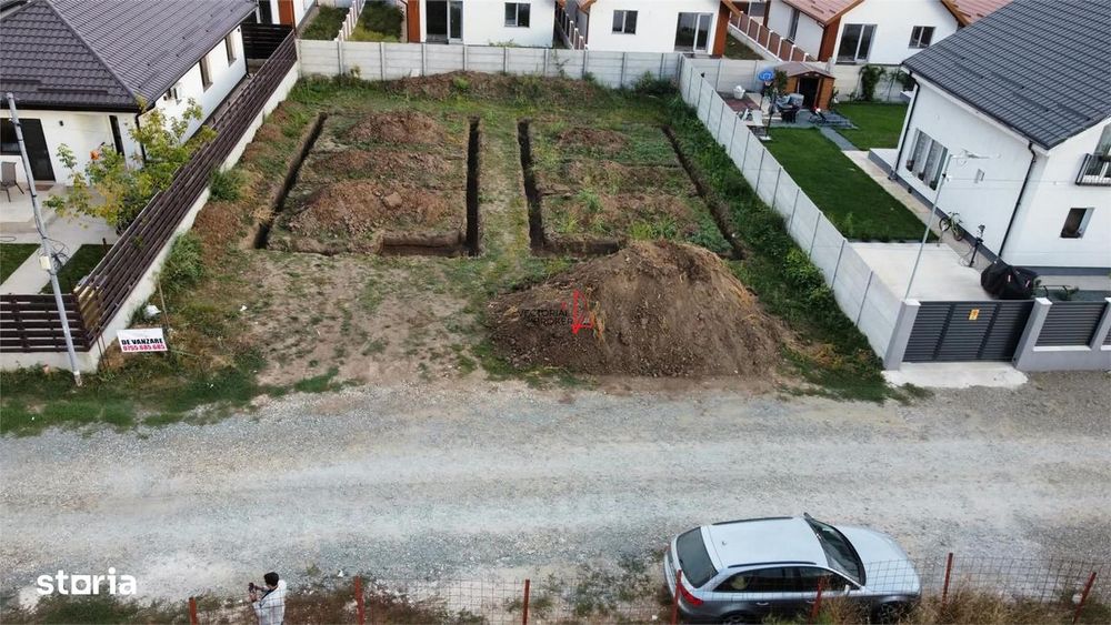 Teren intravilan 538 mp in Pantelimon, Deschidere 20 ml, Toate utilita