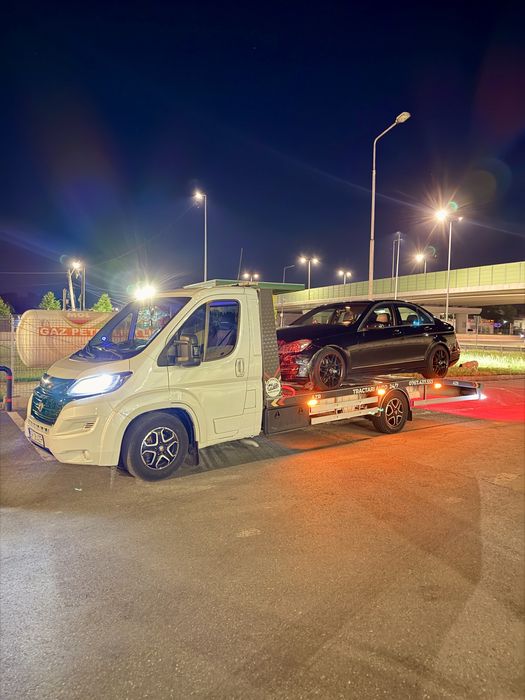 Tractari Auto Autostrada A1/ Platforma Auto/ Asistenta Rutiera/Rampa