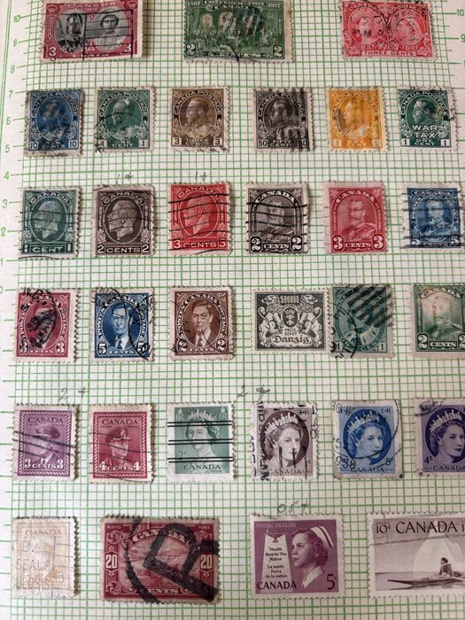 Коллекция марок разных стран