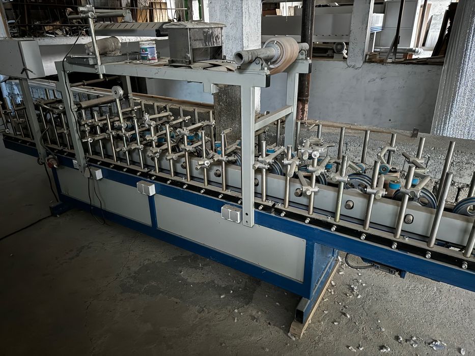 Станок окутывания мебельных профилей / mebel plyonka urash stanogi