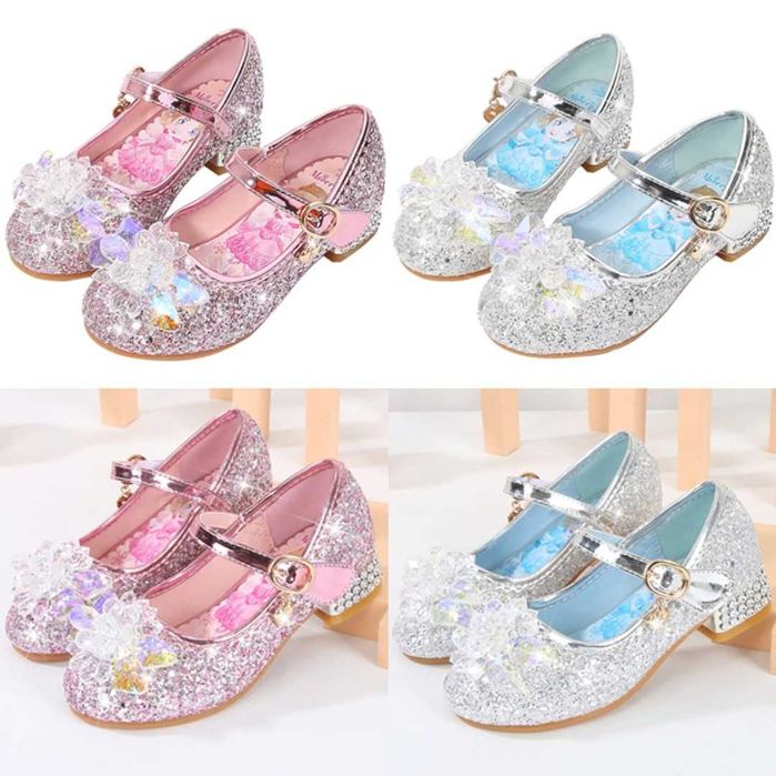 Светеща детска рокля с LED светлини в стил принцеса Жасмин