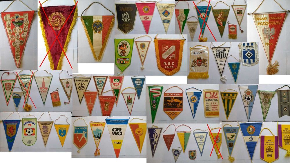 Fanioane Fotbal handbal vechi din anii 1970-1980