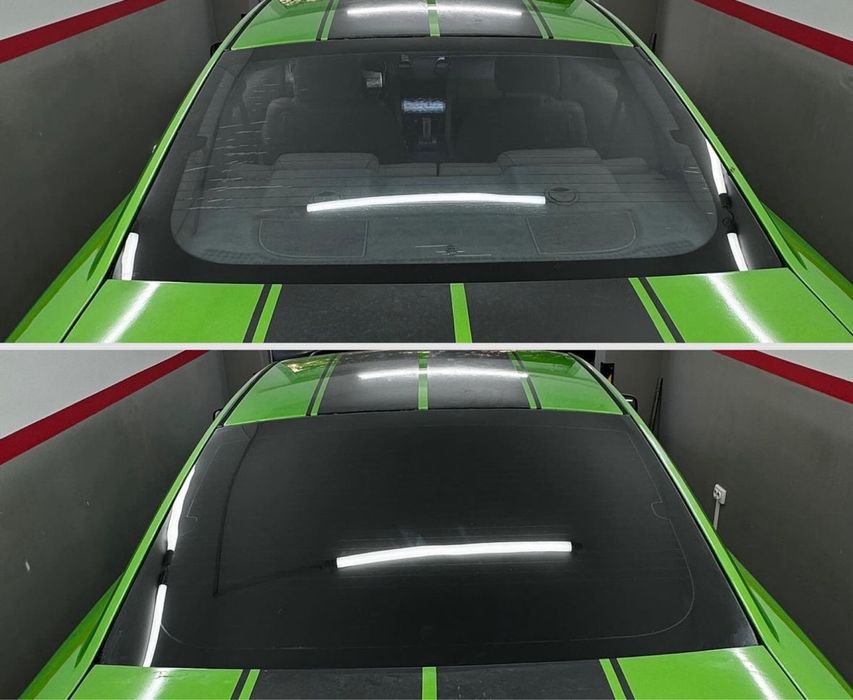 Полиране на фарове, затъмняване на стъкла, фолио