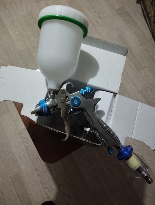 Краскопульт и фильтр