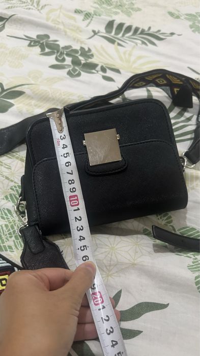 Сумка сафиян черный