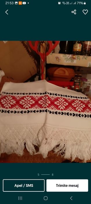Coverturi si prosoape tesute in razboi