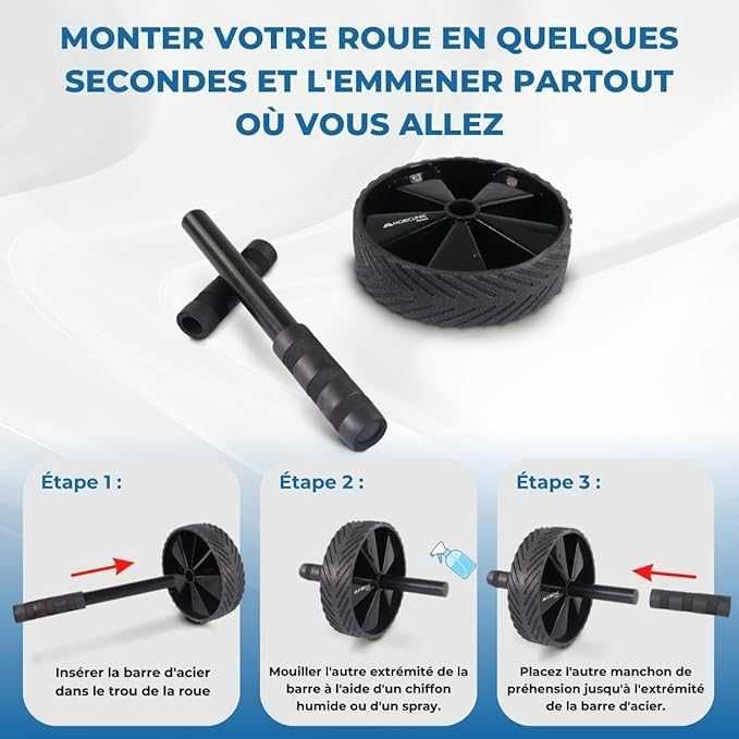 Фитнес аксесоари за корем Mobiclinic , 150kg.