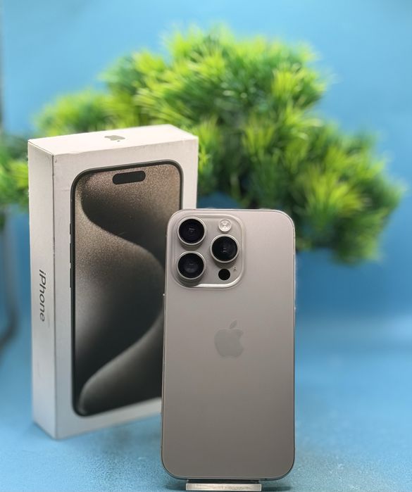 Apple iPhone 15 Pro, 128GB, 5G, Natural Titanium