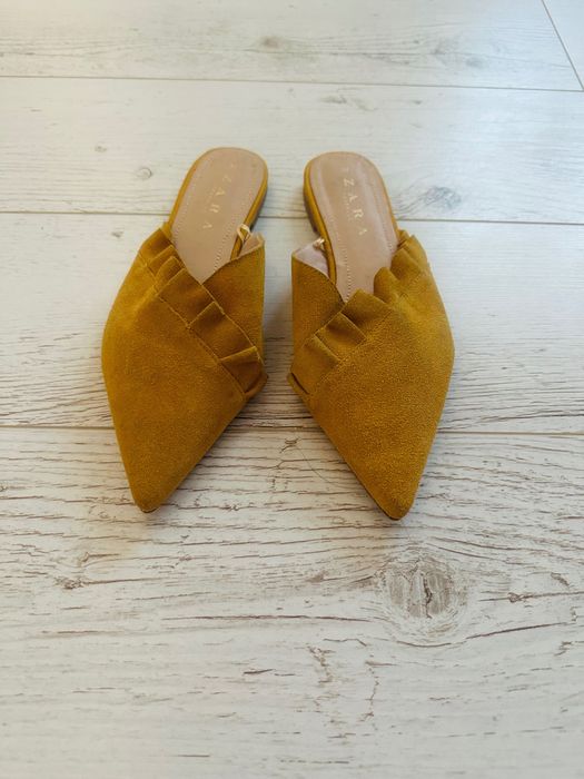 Saboti Zara, galbeni, 37