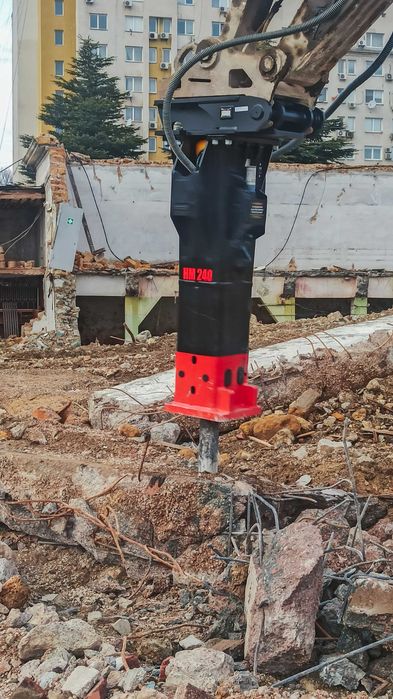Гидромолот HammerMaster HM240 для CAT, Komatsu, Hitachi