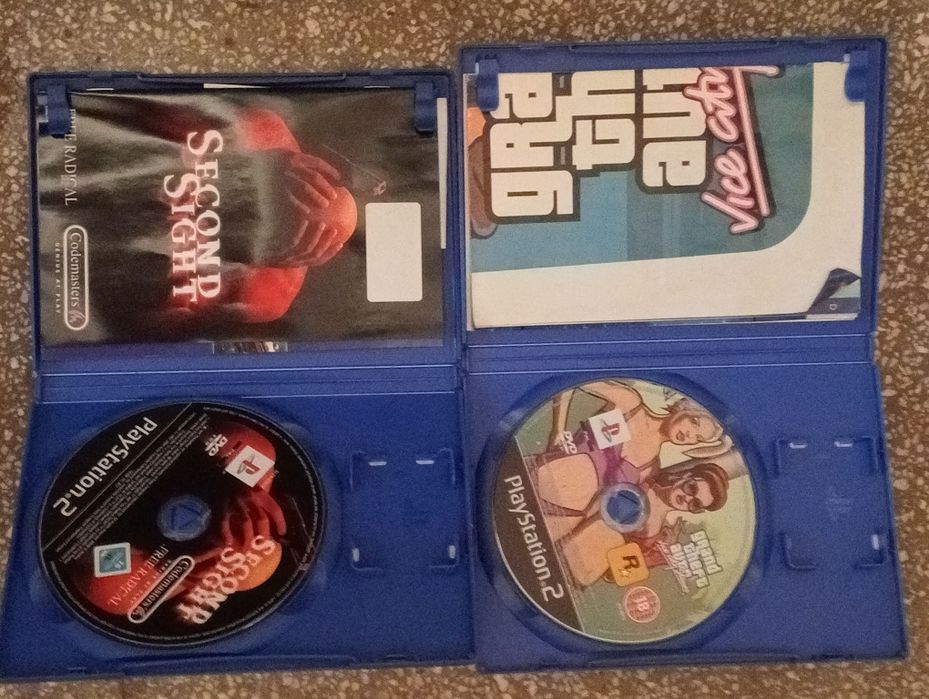 Vand Gta si second sight ps2