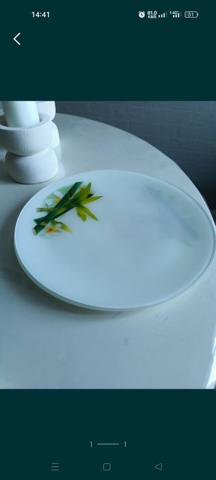 Новый 2 тарелки.