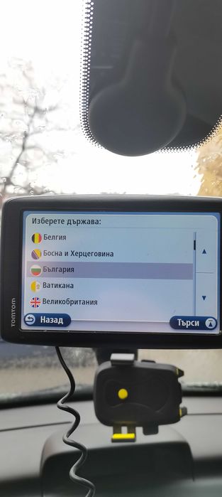 Навигация 4,3инча Том Том за лека кола и бус на български карти 2025