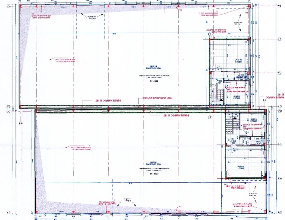Vanzare imobil cu teren total 2.500mp si 2x cladiri lipite SDC 480mp