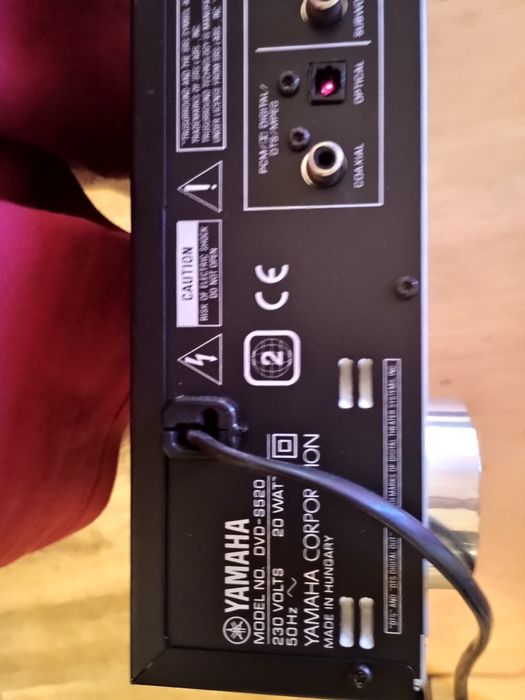 Vand dvd player yamaha
