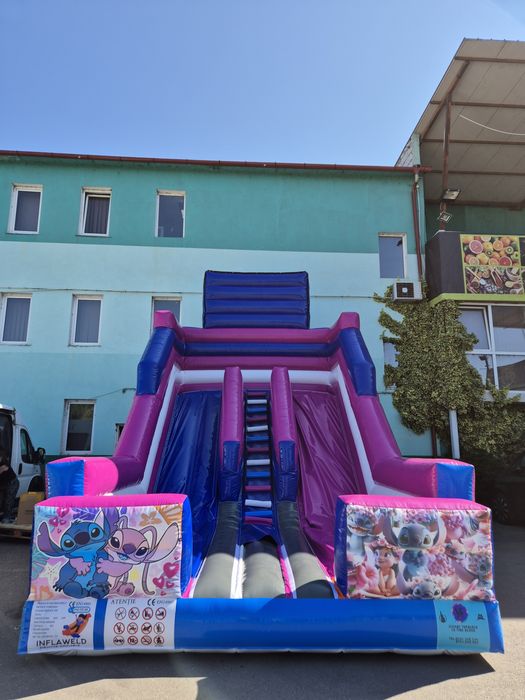 Tobogane gonflabile la comanda