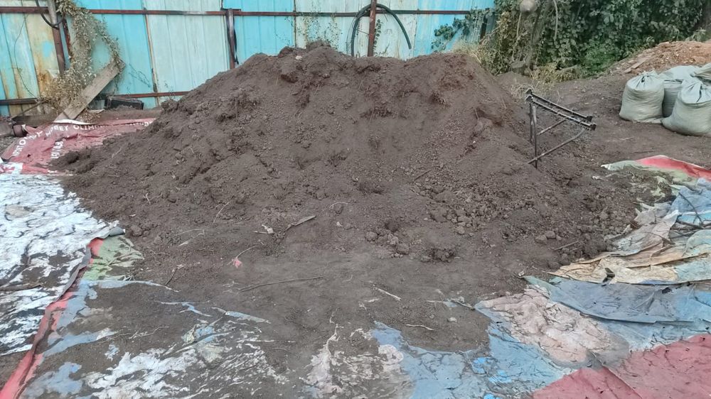 Горный чернозем в мешках