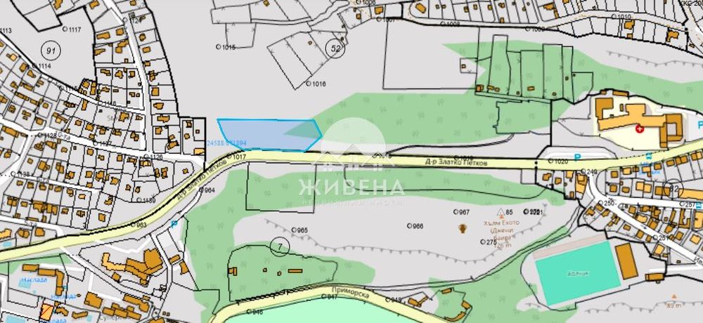 Парцел в гр.Балчик, площ 5174 кв.м