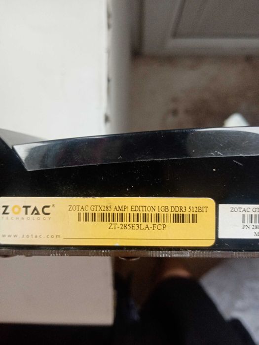 Продам видео карту NVIDIA GeForce GTX 285