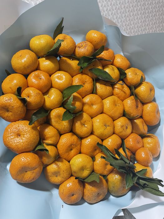 Букет из мандаринов,