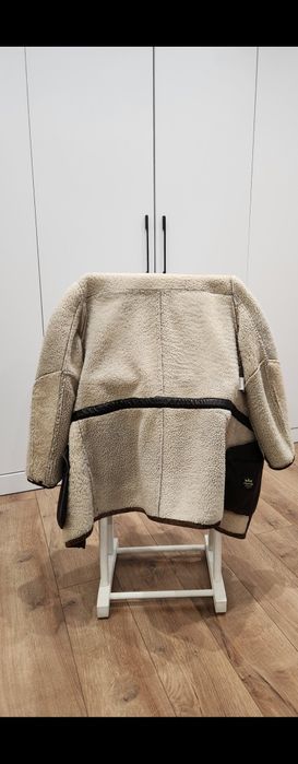 Молодежная модная дубленка