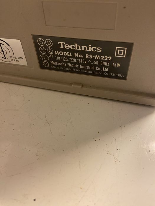 Дек Technics RS-M222