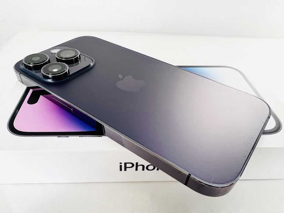 Apple iPhone 14 Pro 128GB Deep Purple 100% Батерия! Гаранция!
