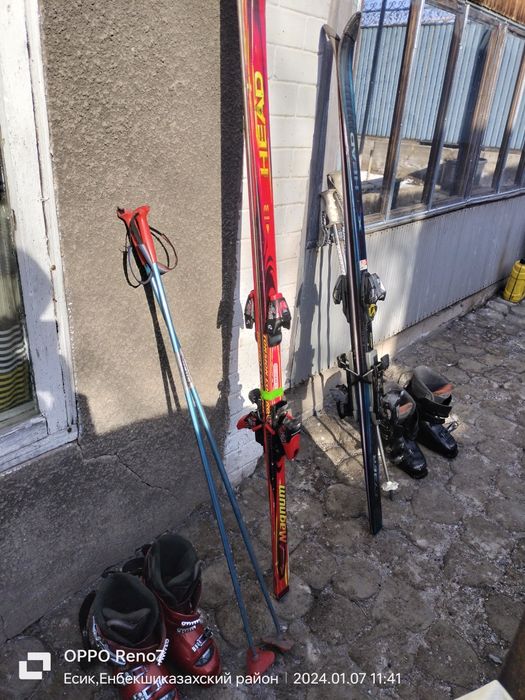 Лыжи в отличном состоянии