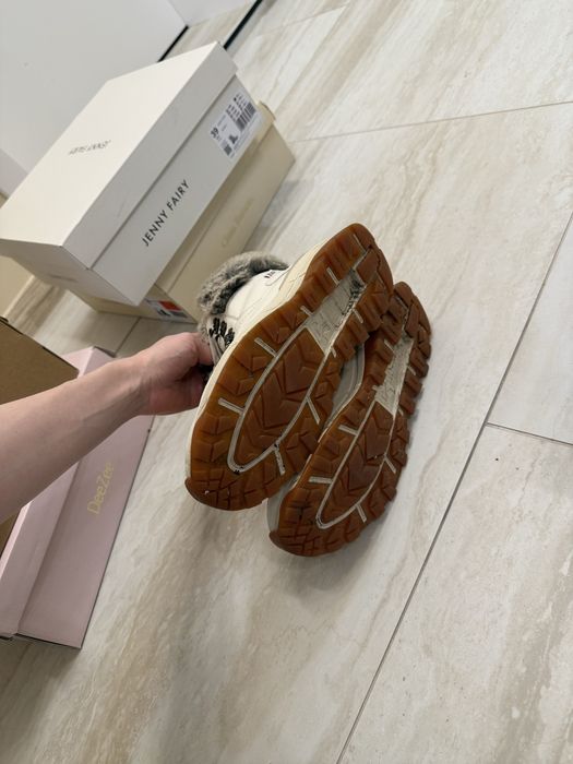 Дамски бежови боти Rieker Revolution TEX мембрана