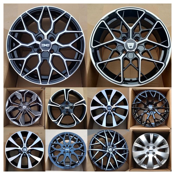 Jante Negre 16 Dacia Jogger Logan Sandero  4 x 100 R16
