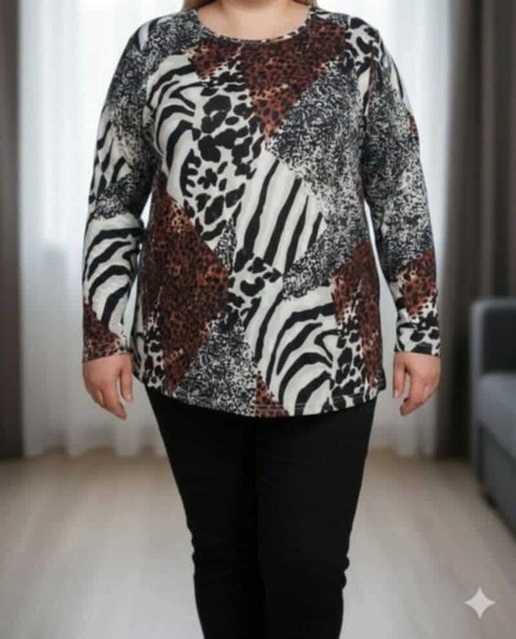 Bluze imprimeu leopard