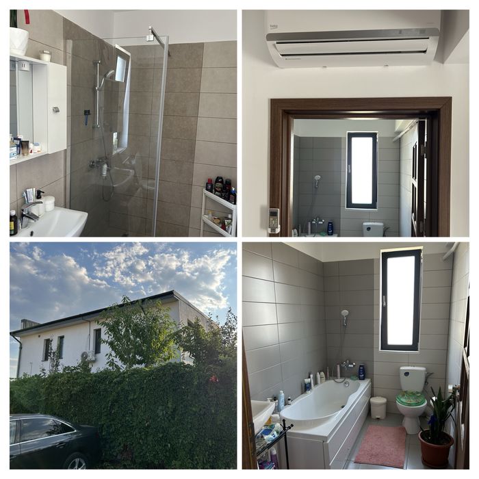 Vila moderna Tunari-intrare Pipera, complet mobilata, panouri solare