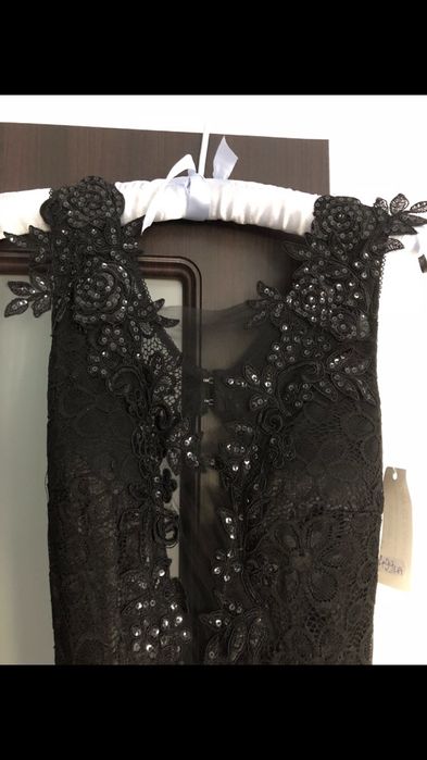 Rochie sirena dantela paiete