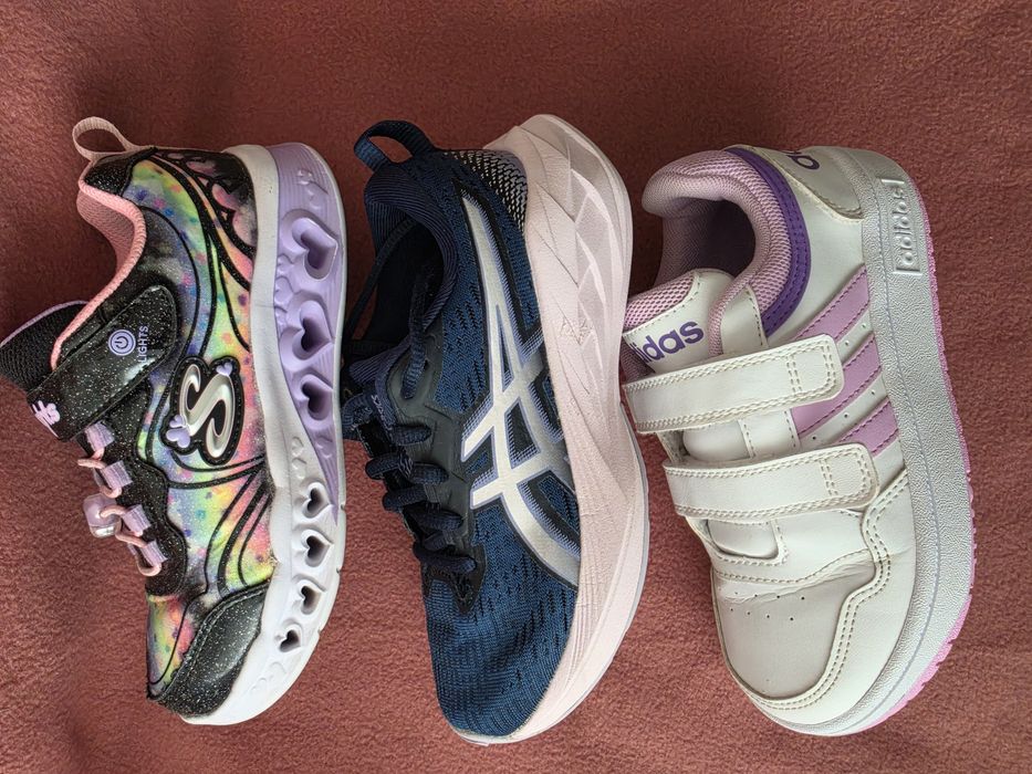 Skechers, Adidas, Asics - Маратонки за момиче