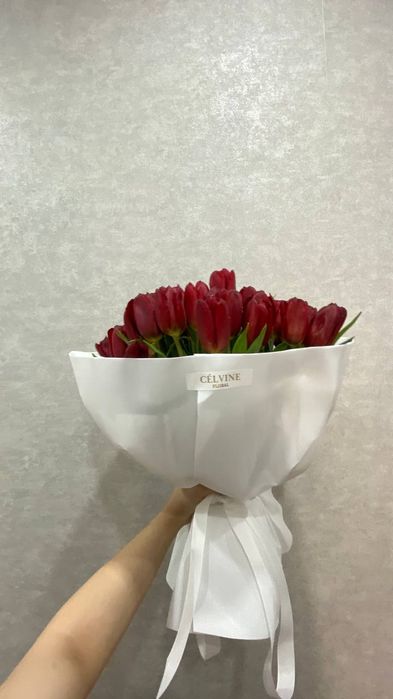 Огромный Букет тюльпанов