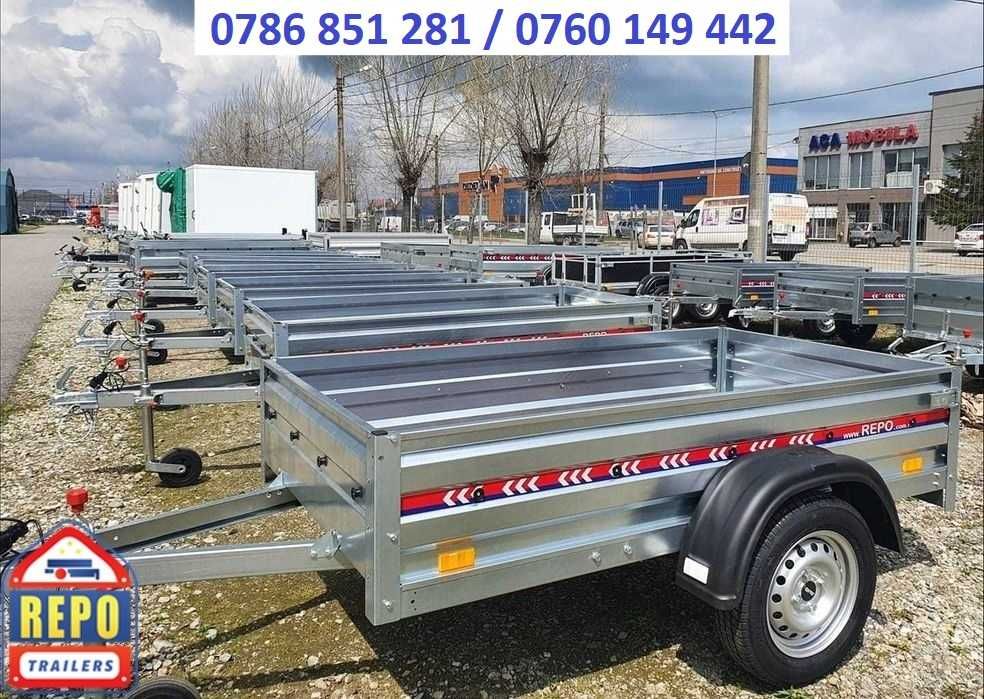 Remorca 750 kg Tandem ATV Moto Apicola Cargo Marfa Prelata 3000 X 1600