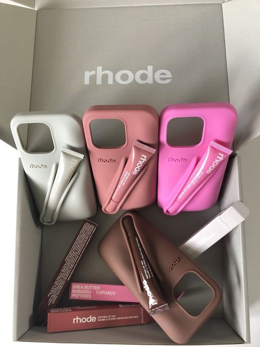 Rhode калъф + Rhode гланц | Rhode Case + Rhode Lip Gloss | Комплект