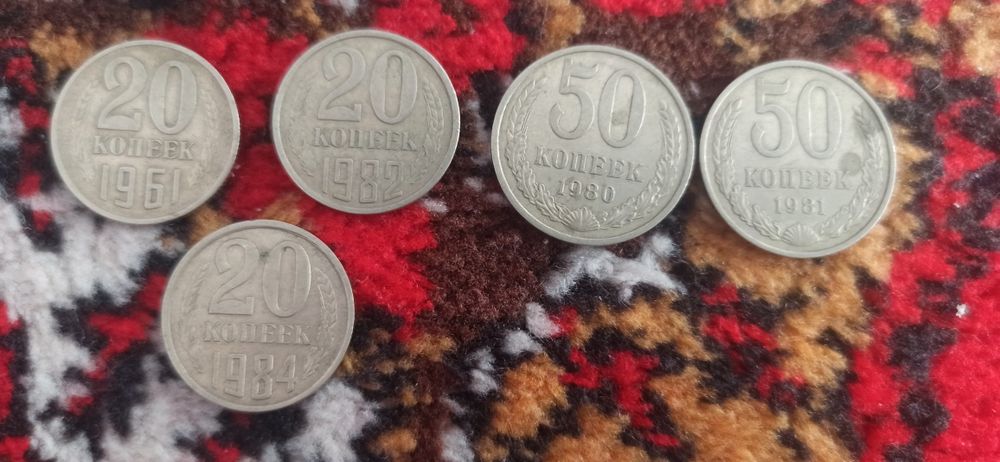Продам монеты с ССР