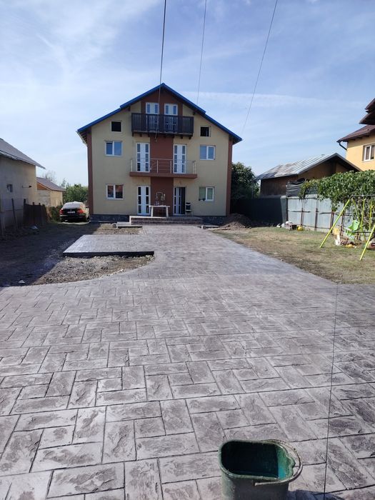 Beton amprentat de calitate.