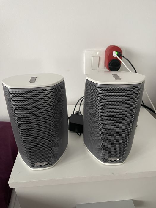 Denon Heos 1 HS2 set 2 boxe smart , wifi , retea