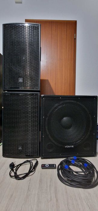 Активна система .18 инчов бас и два топа 12