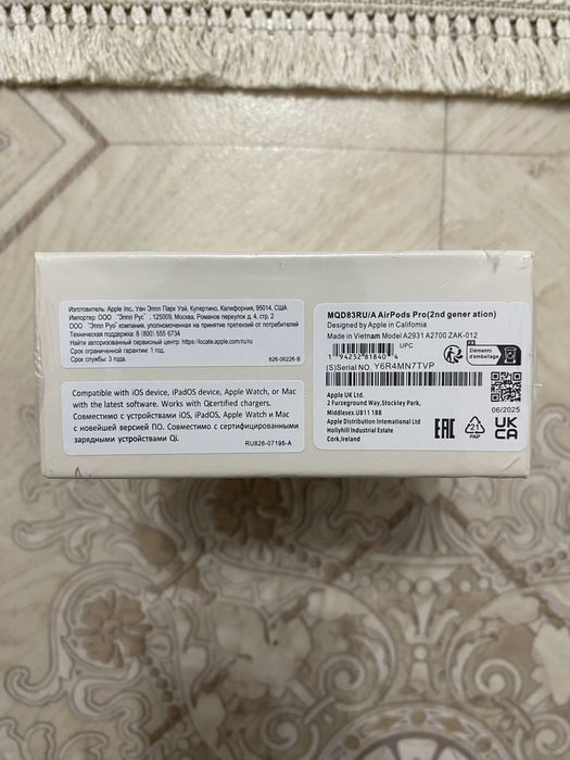 AirPods наушник (3, про, про2) срочно